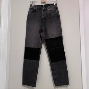 Urban Outfitters BDG Slim Straight Patch Jeans